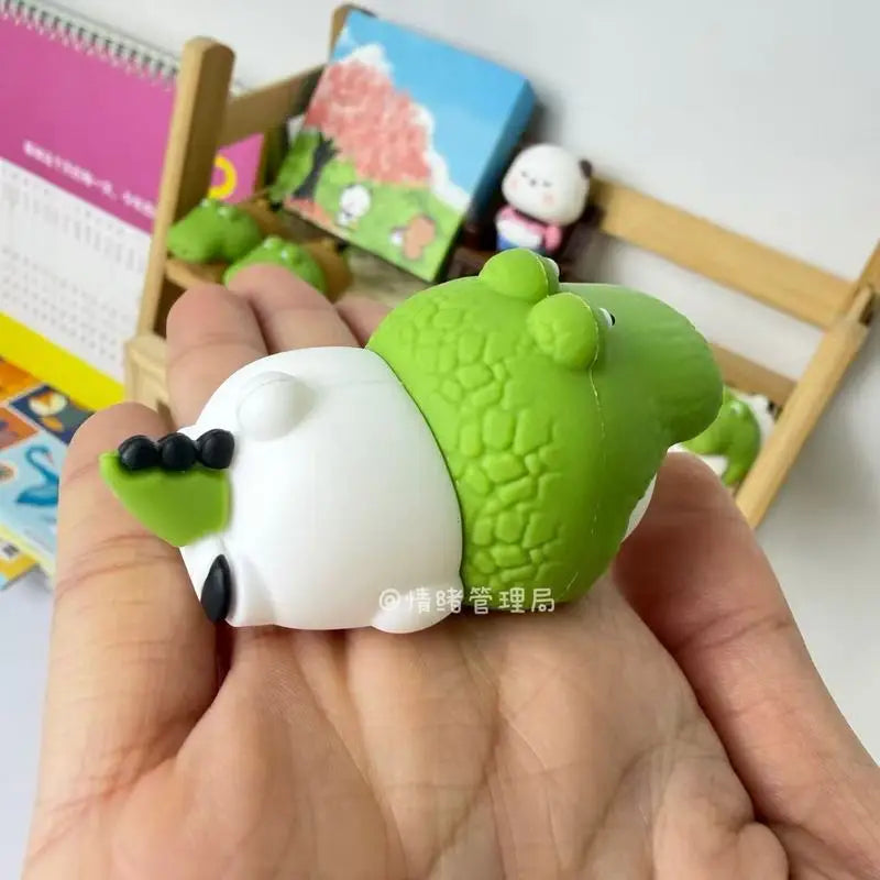 Panda Bubu & Dudu Desktop Model Toy – Cute Desk Ornament Collectible Desk Figurine HIP