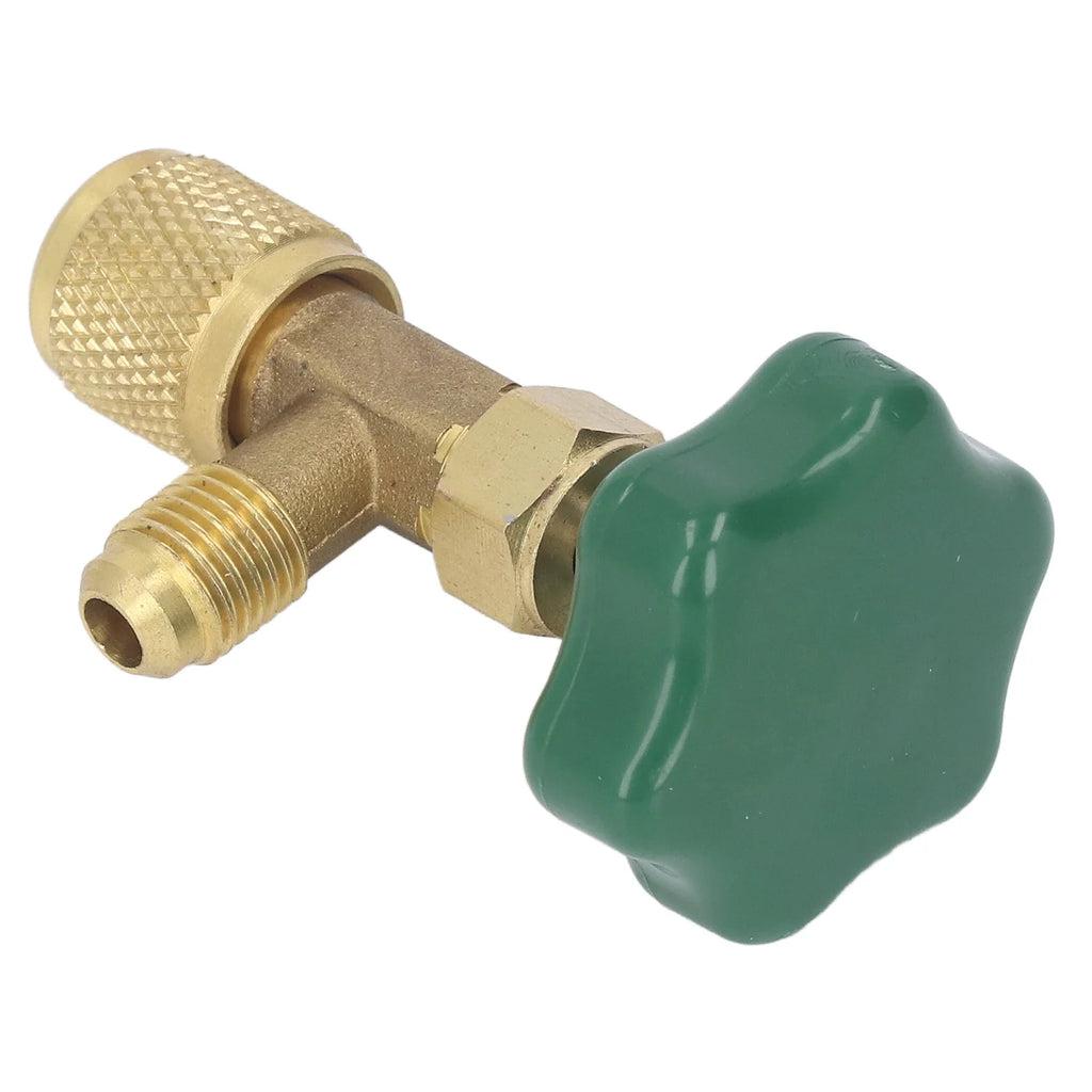 Air Conditioning Parts Air Conditioning Refrigerant Valve Copper ABS Leak Proof 1/4in SAE Refrigerant Valve for Replacement HIP
