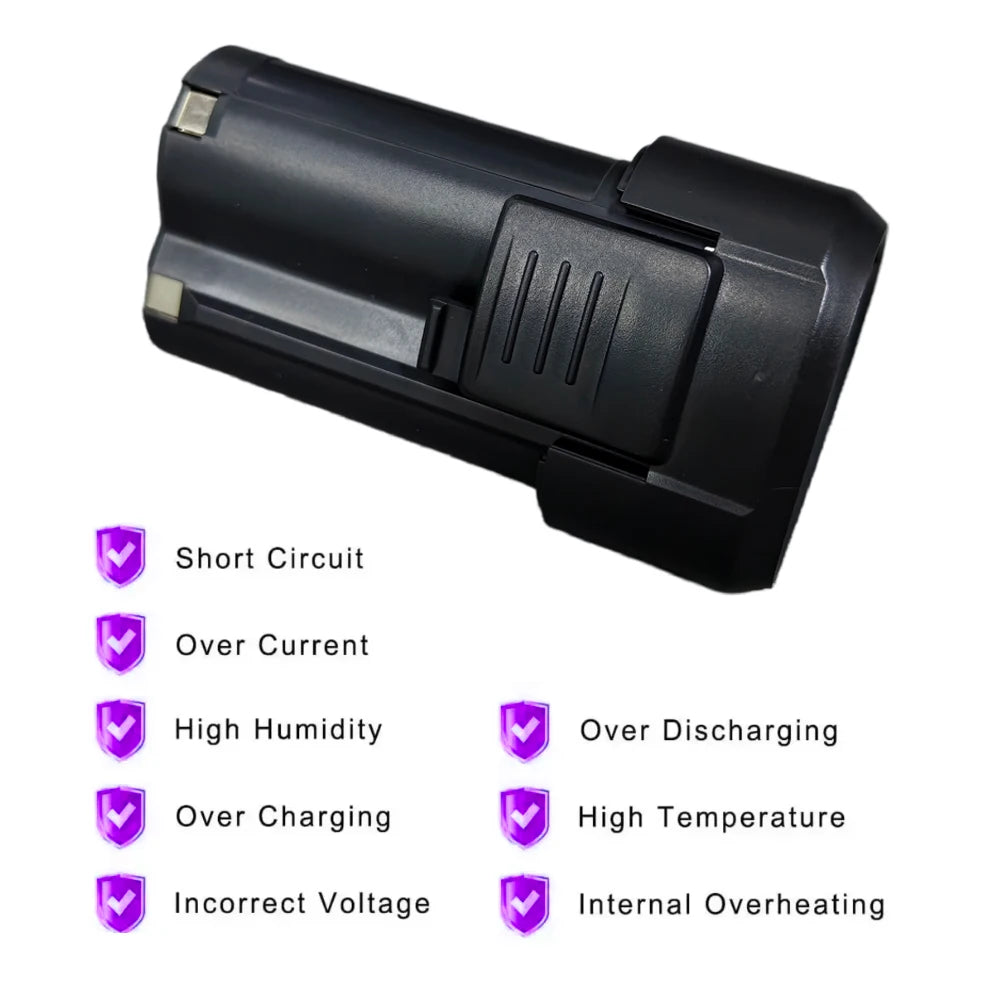 12V 3000mAh Li-ion Battery for Worx WA3505 WA3553 Cordless Tools Power Tool Battery HIP