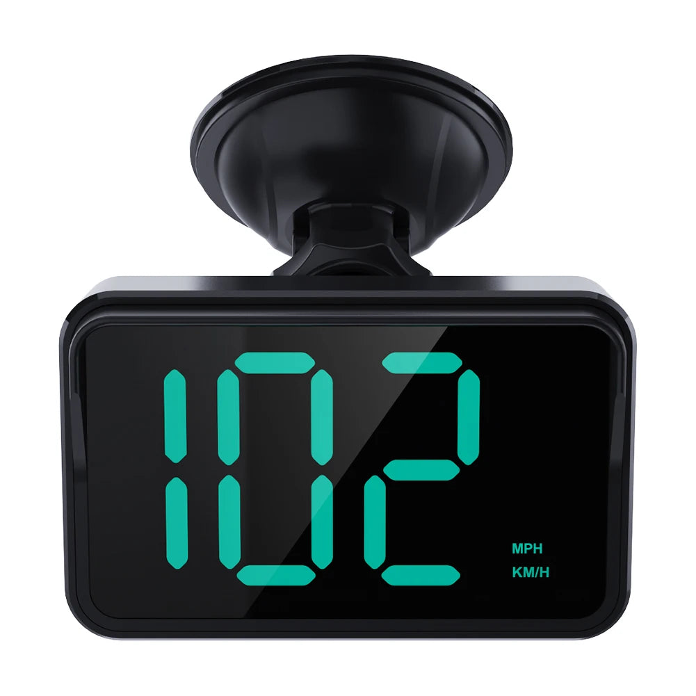 Universal Car HUD GPS Digital Speedometer – KMH/MPH Car HUD Display HIP as show