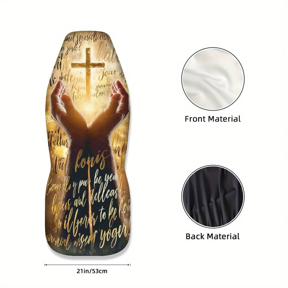 Prayer Hands Art Print Car Seat Covers – Set of 2 Car Seat Covers HIP