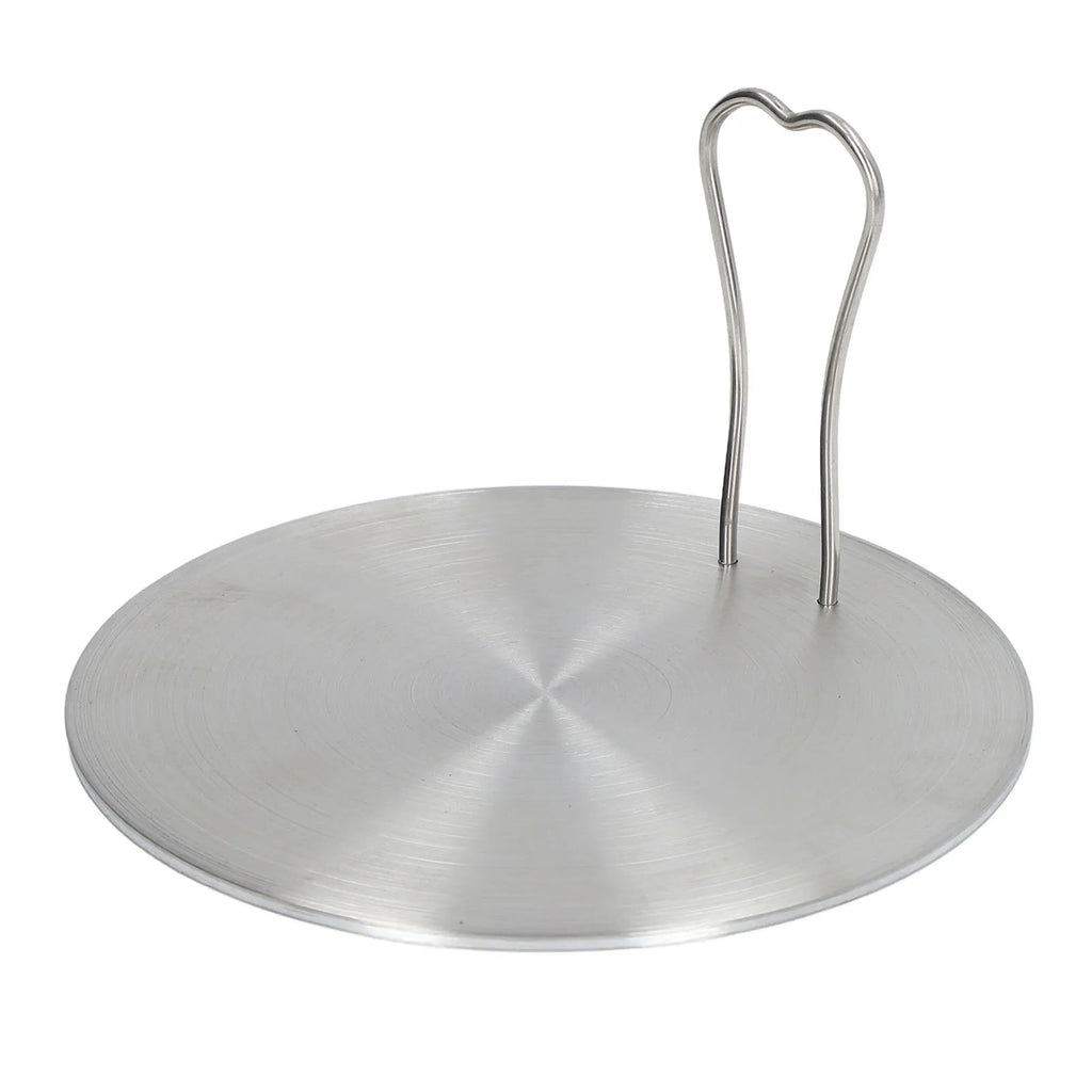 Heat Diffuser Plate Convenient Induction Cooker Heat Diffuser Fast Conduct Stainless Steel for Electric Cooker for Kitchen HIP
