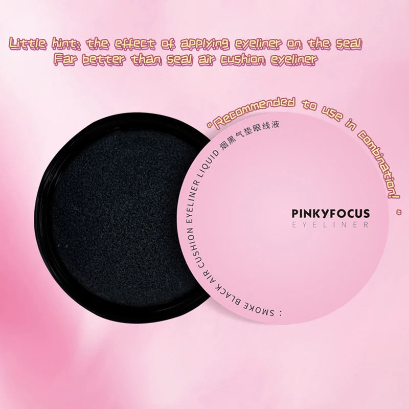 Lower Eyelash Stamp European Cat Eye Make Up Natural False Lash Line Stamping Aid Tools One Stamp Molding Silicone Eyeliner Seal HIP Eyeliner Ink Pad 1pc