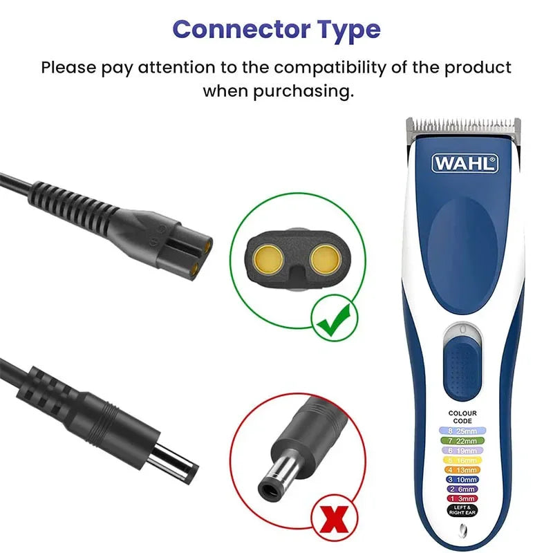 3.5V 1A Replacement Charger for Wahl Color Pro 9649 Clipper Hair Clipper Charger HIP