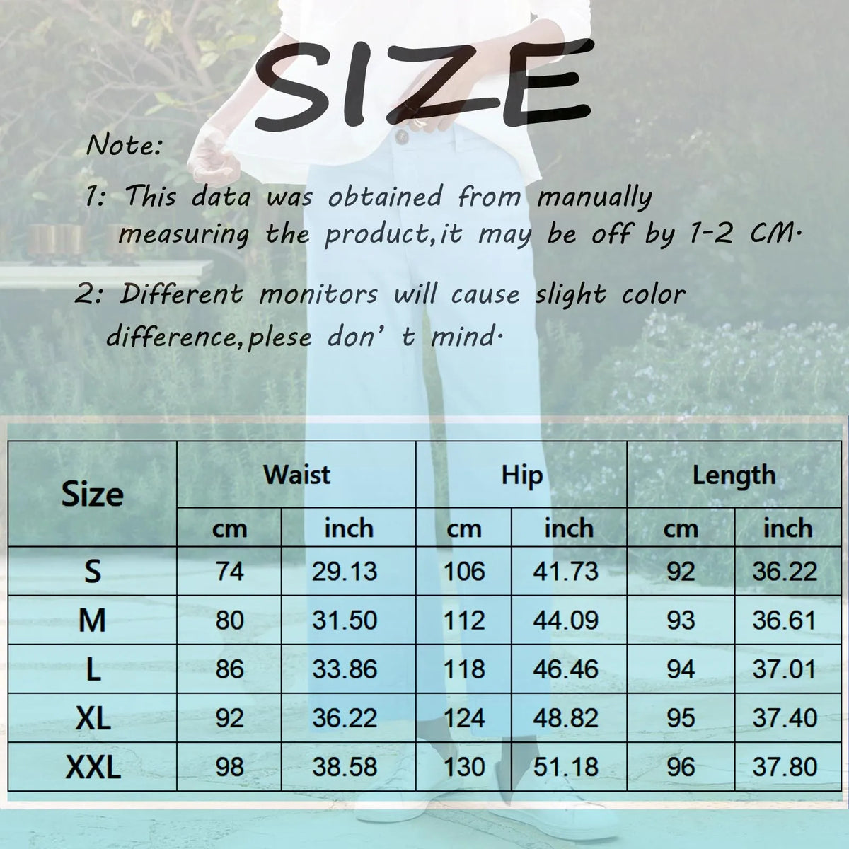 Women's Wide Leg Work Pants – High Waist Business Casual Wide Leg Trousers HIP