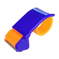 Packing Tape Dispenser Handheld Light Weight Adjustable Width Efficient Packaging Sealing Cutter Easy for Shipping HIP Blue