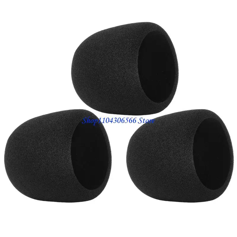 Foam Microphone Windscreen Cover – Noise-Reducing Mic Sponge Mic Windscreen HIP