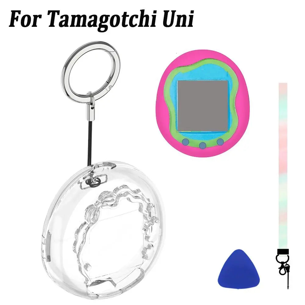 Clear Hard Shell Protective Case for Tamagotchi Uni Toy Protective Case HIP