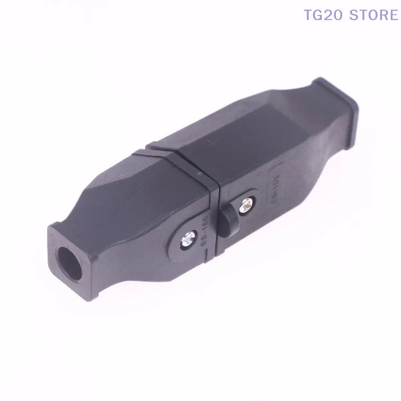 125V 15A US AC Plug & Socket Connector – Black, 1–2 Pcs Electrical Plug & Socket HIP