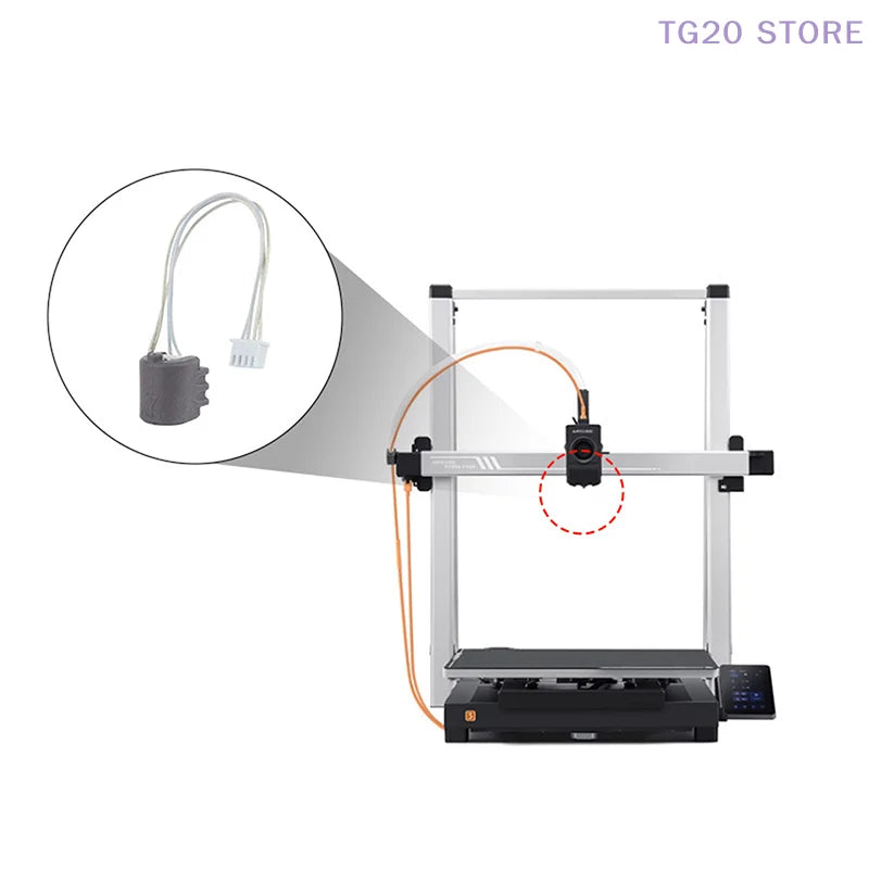 Anycubic Kobra 3 Max Hotend Assembly Replacement Kit 3D Printer Hotend Kit HIP