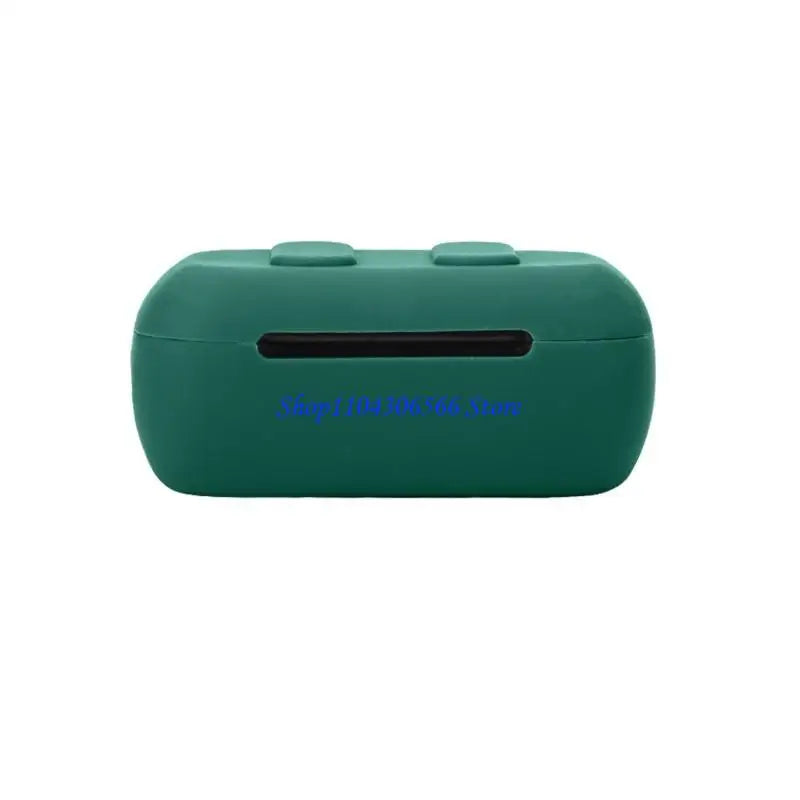 Waterproof Rubber Case Cover for Skullcandy Dime Earbuds Earbud Protective Case HIP dark green CN