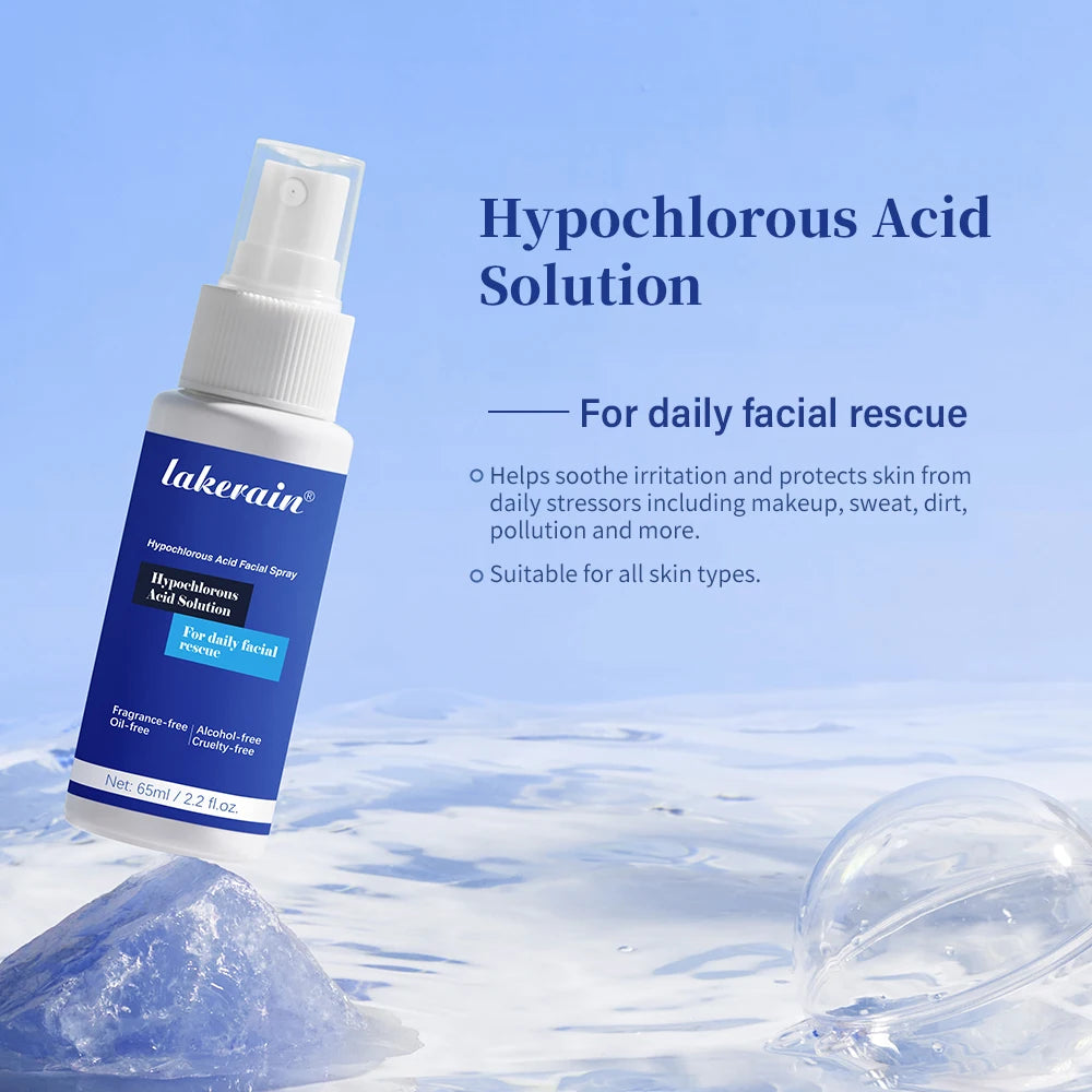 Hypochlorous Acid Facial Spray Reduce redness swelling acne Versatile uses for every skin Calm Redness Eyelid lrritation Care Sk HIP