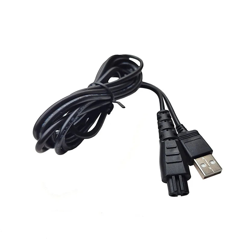 2m USB Charging Cable for Remington Shaver – 5V Replacement USB Shaver Charging Cable HIP Default Title