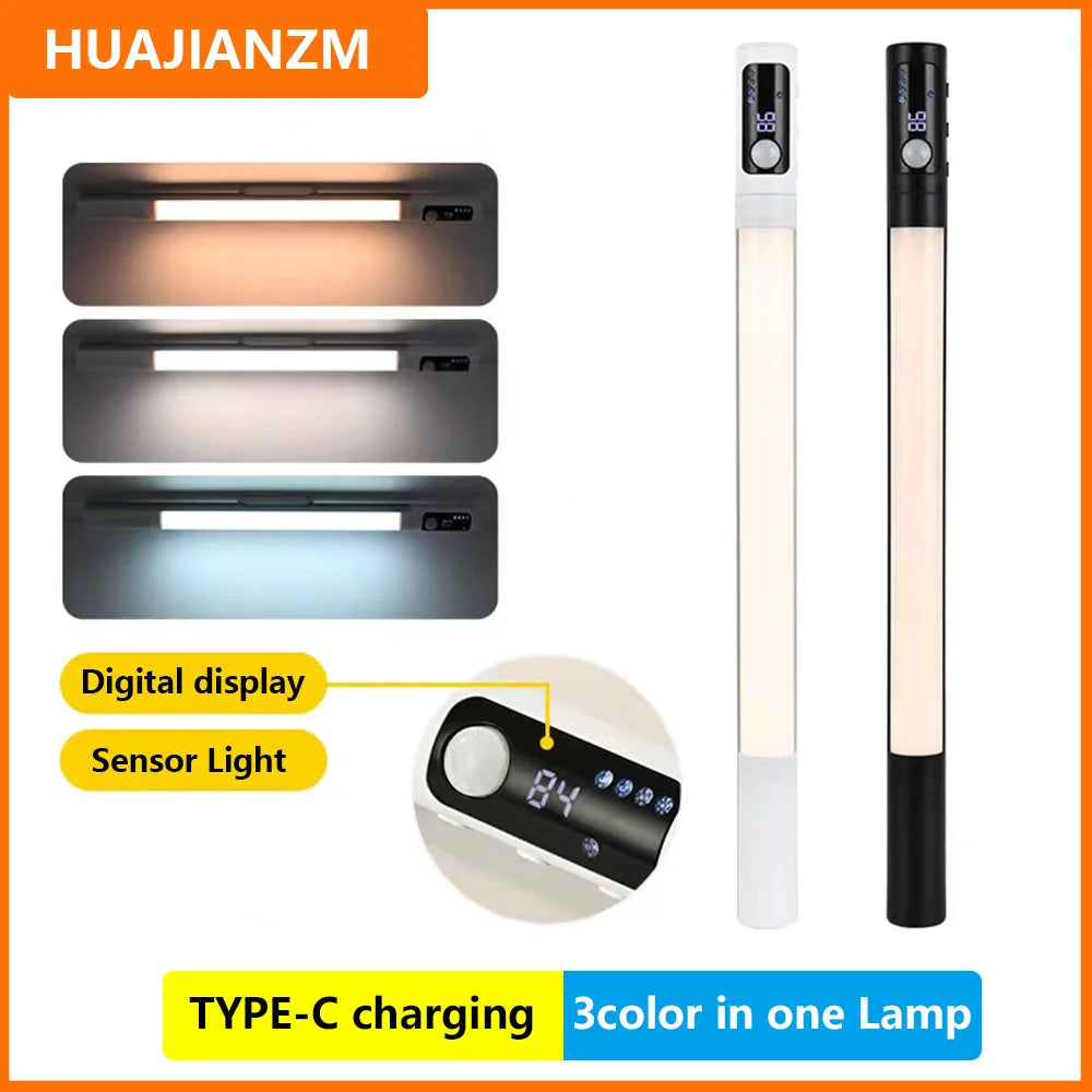 Motion Sensor LED Night Light – USB-C Rechargeable Cabinet Bar Motion Sensor Night Light HIP