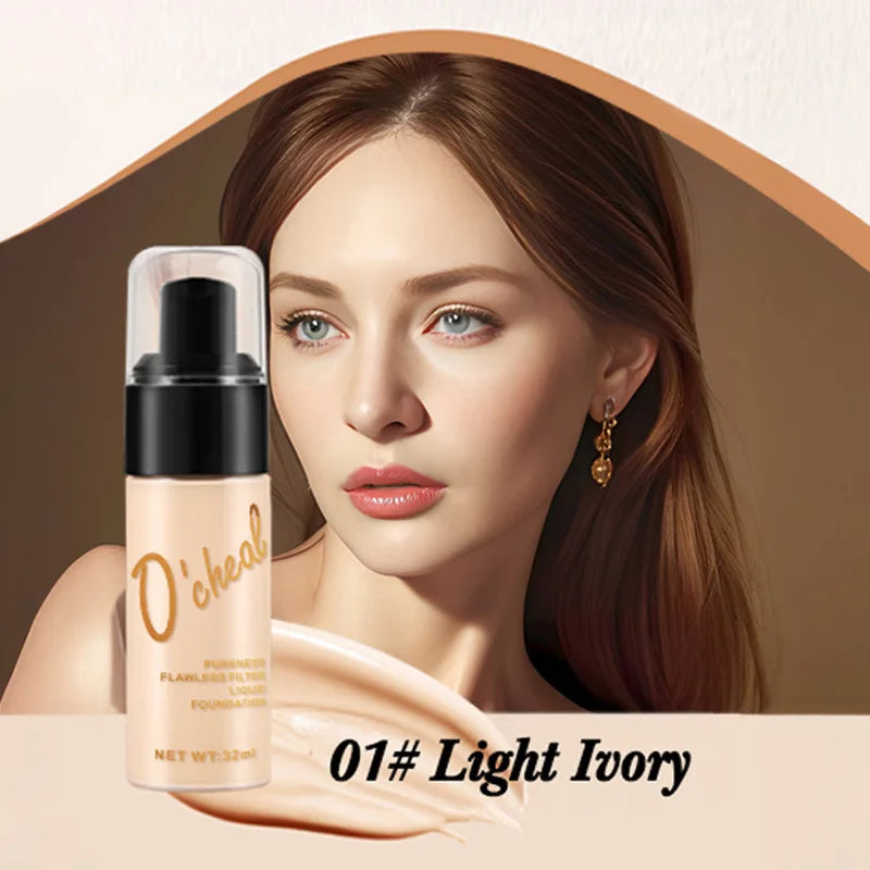 OCHEAL Full Coverage Liquid Foundation & Concealer BB Cream Liquid Foundation HIP