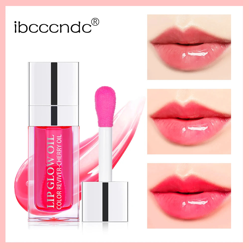Crystal Jelly Lip Gloss 10Colors Moisturizing Plumping Clear Tinted Lip Plumper Lips Makeup Lip Oil Care HIP