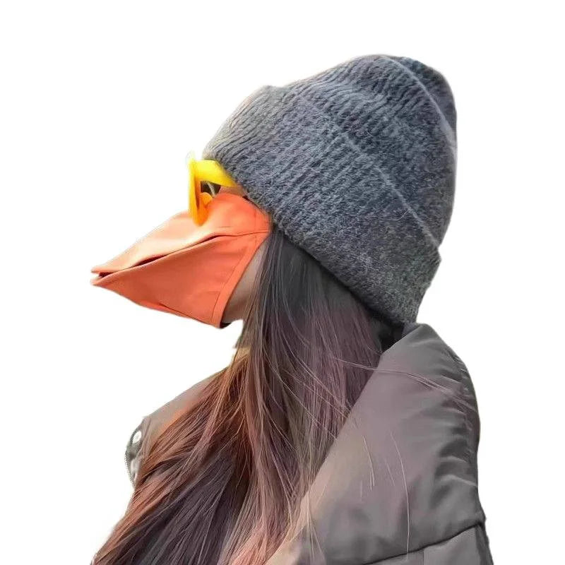 3D Movable Crow Beak Mask – Funny Animal Windproof Cover Novelty Costume Mask HIP