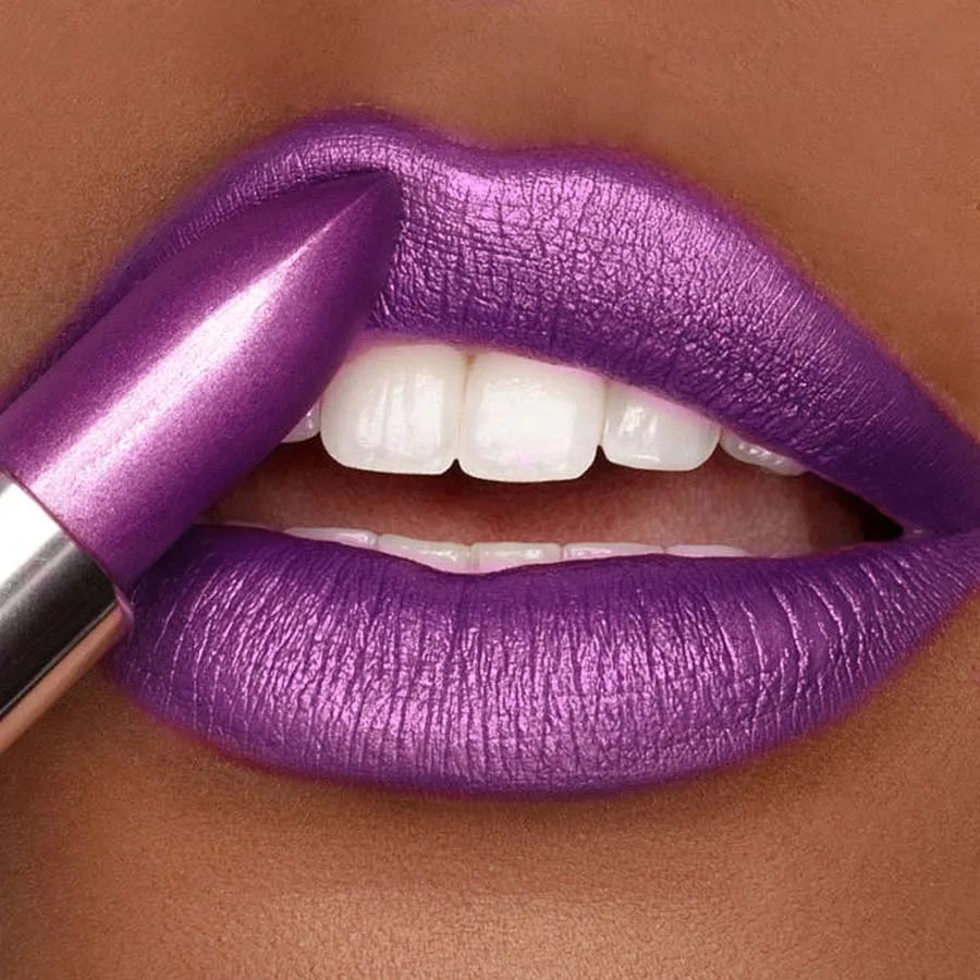 Diamond Shimmer Purple Glitter Lip Tint – Waterproof Lip Oil Glitter Lip Tint HIP