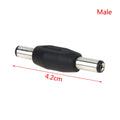 DC 5.5×2.1mm Male-to-Male Female-to-Female Barrel Connector DC Power Connector HIP Male