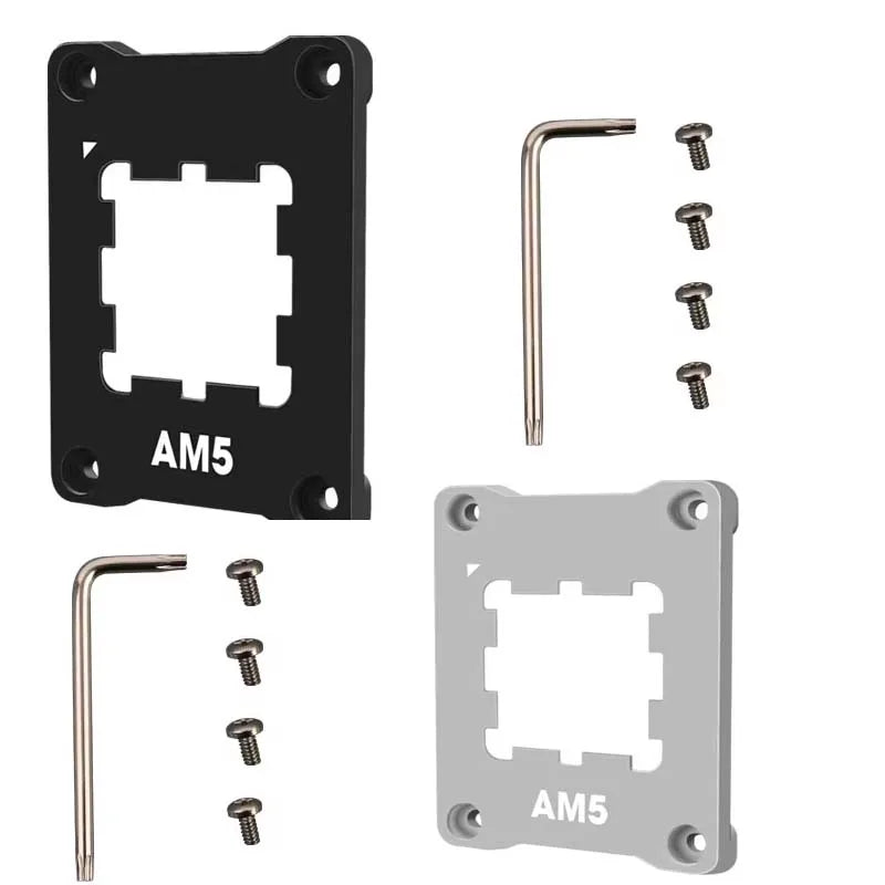AMD AM5 CPU Holder – CNC Aluminum Alloy Anti-Warp Bracket CPU Mounting Bracket HIP