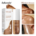Lakerain Glowmotions Glow Body Oil 100ml Long Lasting Hydrating Shimmer Bronze Non-Greasy Summer Body Care Glow Oil Makeup HIP 1Warm Bronze