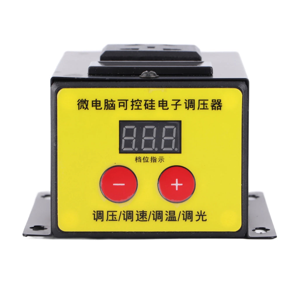 Electronic Voltage Regulator Voltage Regulator AC 220V 10000W High Precision Adjustable Thyristor Electronic Voltage Regulator HIP