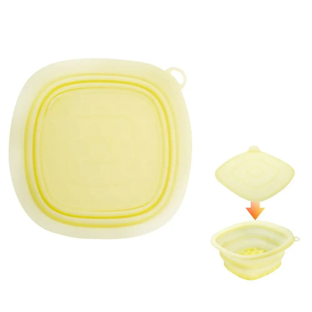 Foldable Silicone Face Ice Bath Bowl with Built-In Ice Tray Facial Ice Bath Bowl HIP