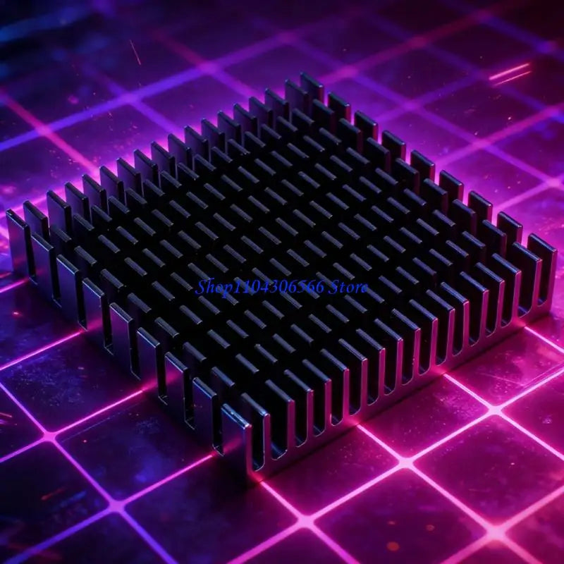 60x60mm Aluminum Heat Sink with Thermal Tape – Easy Install Aluminum Heat Sink HIP