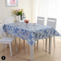 152x106CM Table Cloth Waterproof Rectangular Square Garden Table Cover Stain Tablecloth Oilcloth Mantel Mesa Impermeable Tapete HIP 01