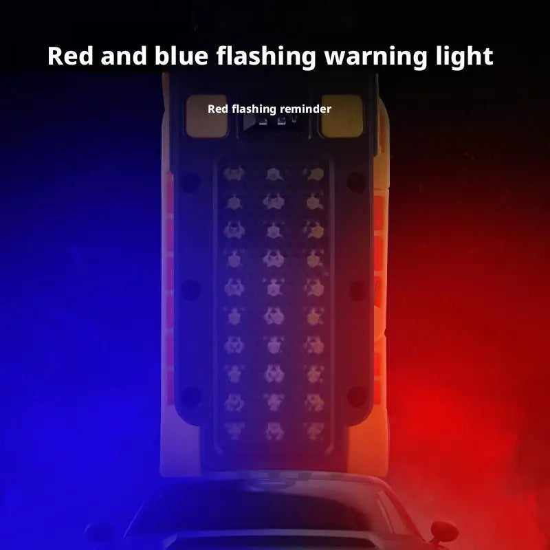ESMARTER Magnetic LED Work Flashlight with UV Light | X66 LED Work Flashlight HIP
