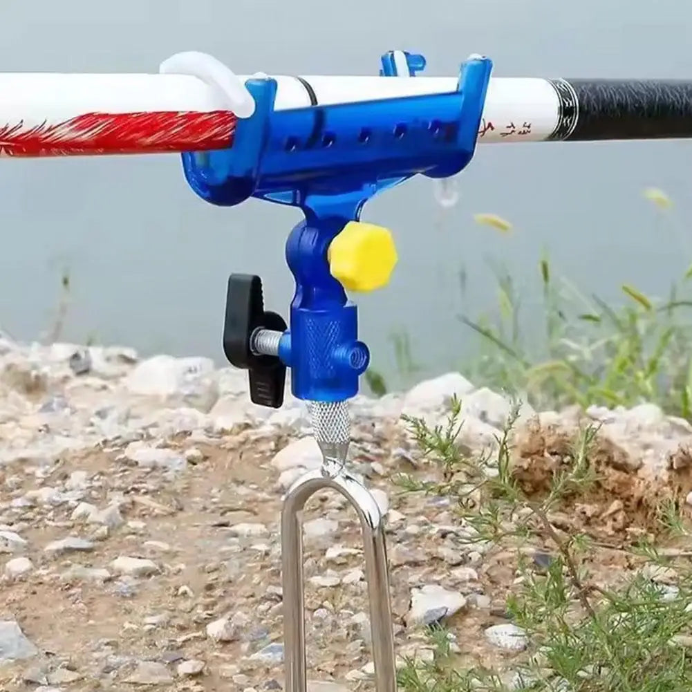 1Pc 360 Degree Adjustable Fishing Rod Holder Folding Fish Pole Stand For Fishing Ground Support Fishing Rod Ground Insertion HIP