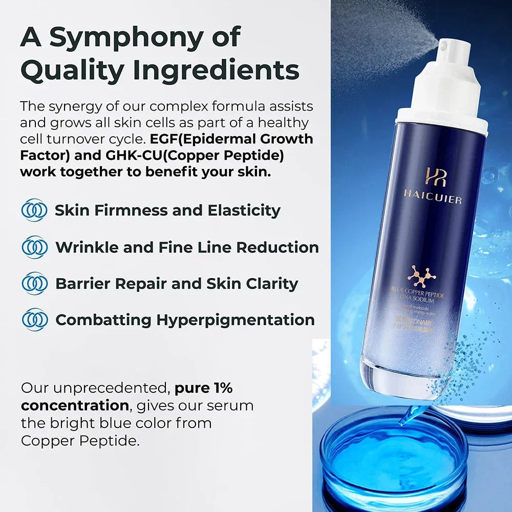 Copper Peptide GHK-Cu + EGF Hydrating Face Serum 120ml Face Serum Essence HIP