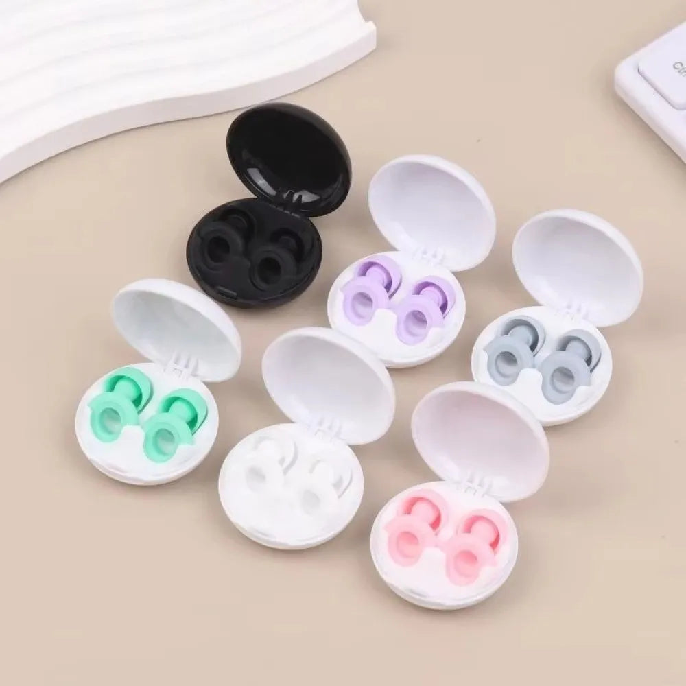 Silicone Earplugs Box – Sleep, Swimming & Noise Blocking Silicone Earplugs HIP