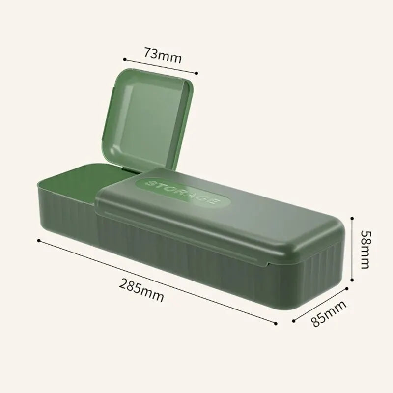 7-Compartment Cable Storage Box | Cord & Charger Organizer Cable Storage Box HIP