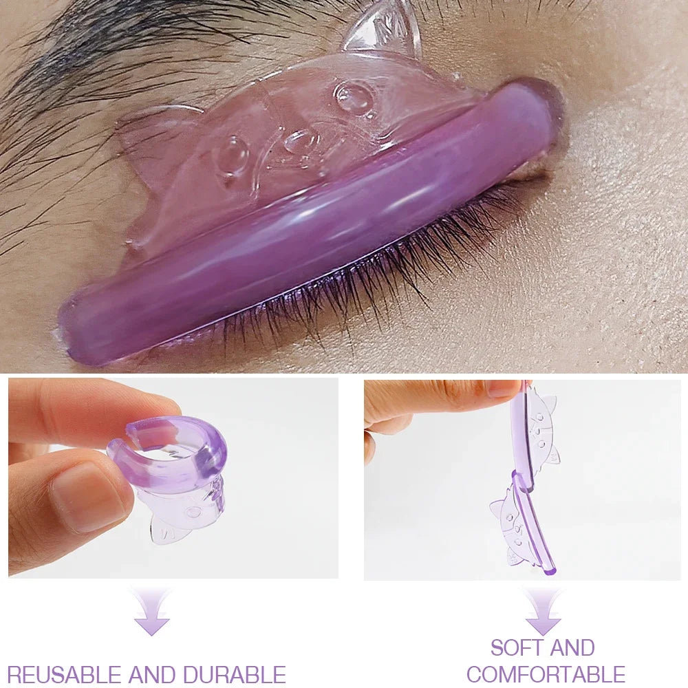 5 Pairs C Curl Silicone Lash Lift Perm Pads – Fox Shape Lash Lift Perm Pads HIP