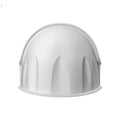 ABS CCTV Dome Camera Rain Shield – Weatherproof Protective Cover Camera Protective Cover HIP White