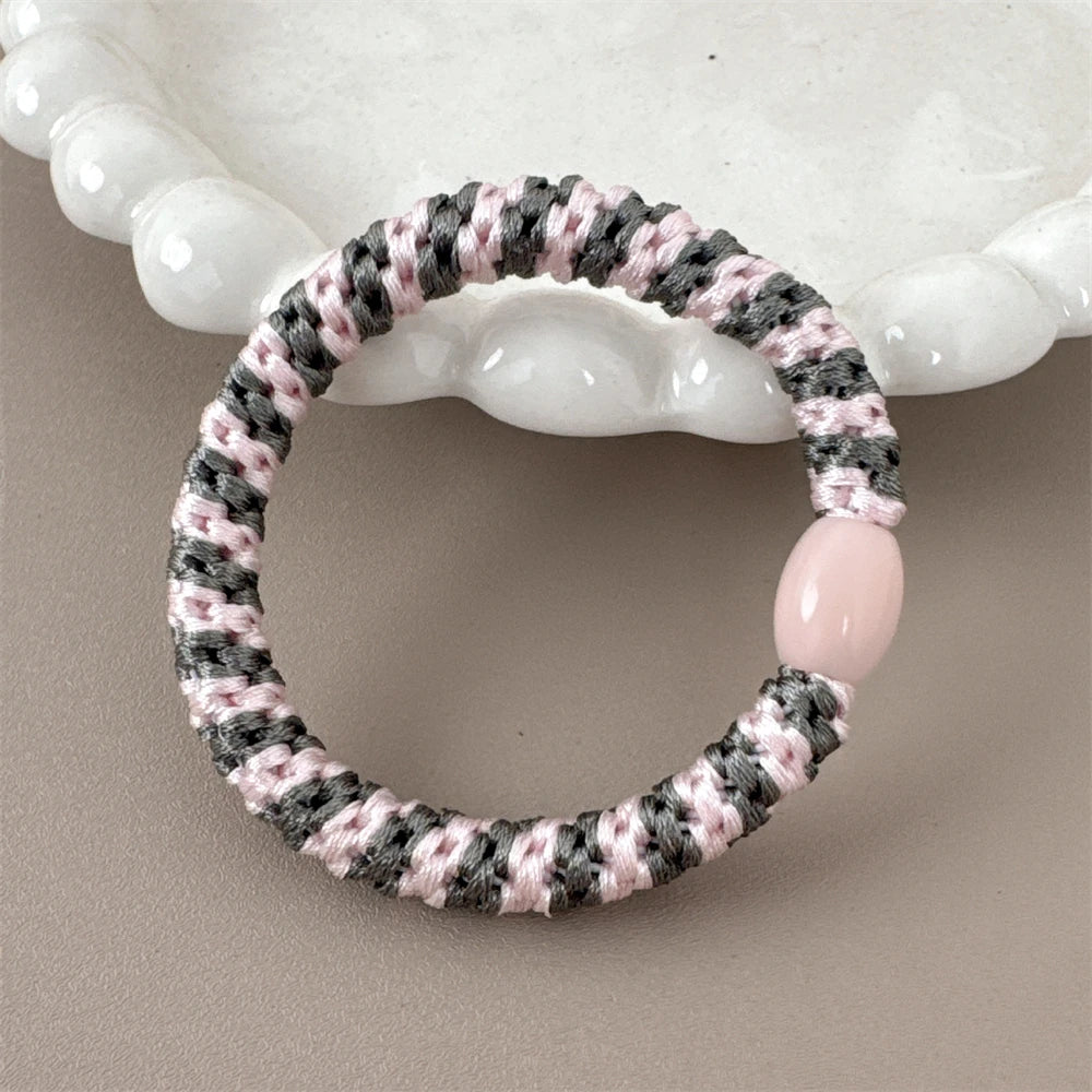 Silk Sport Hair Ties – No Crease Anti-Slip Elastic Ponytail Band