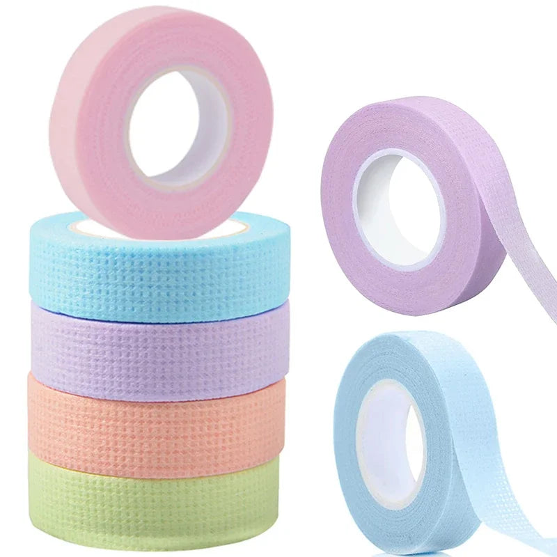 Colorful Eyelash Extension Tape Rolls | Soft Micropore Lash Tape Lash Extension Tape HIP