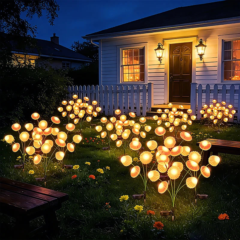 Solar Jellyfish Mushroom Lights – Outdoor Garden Lawn Decor Solar Garden Lights HIP