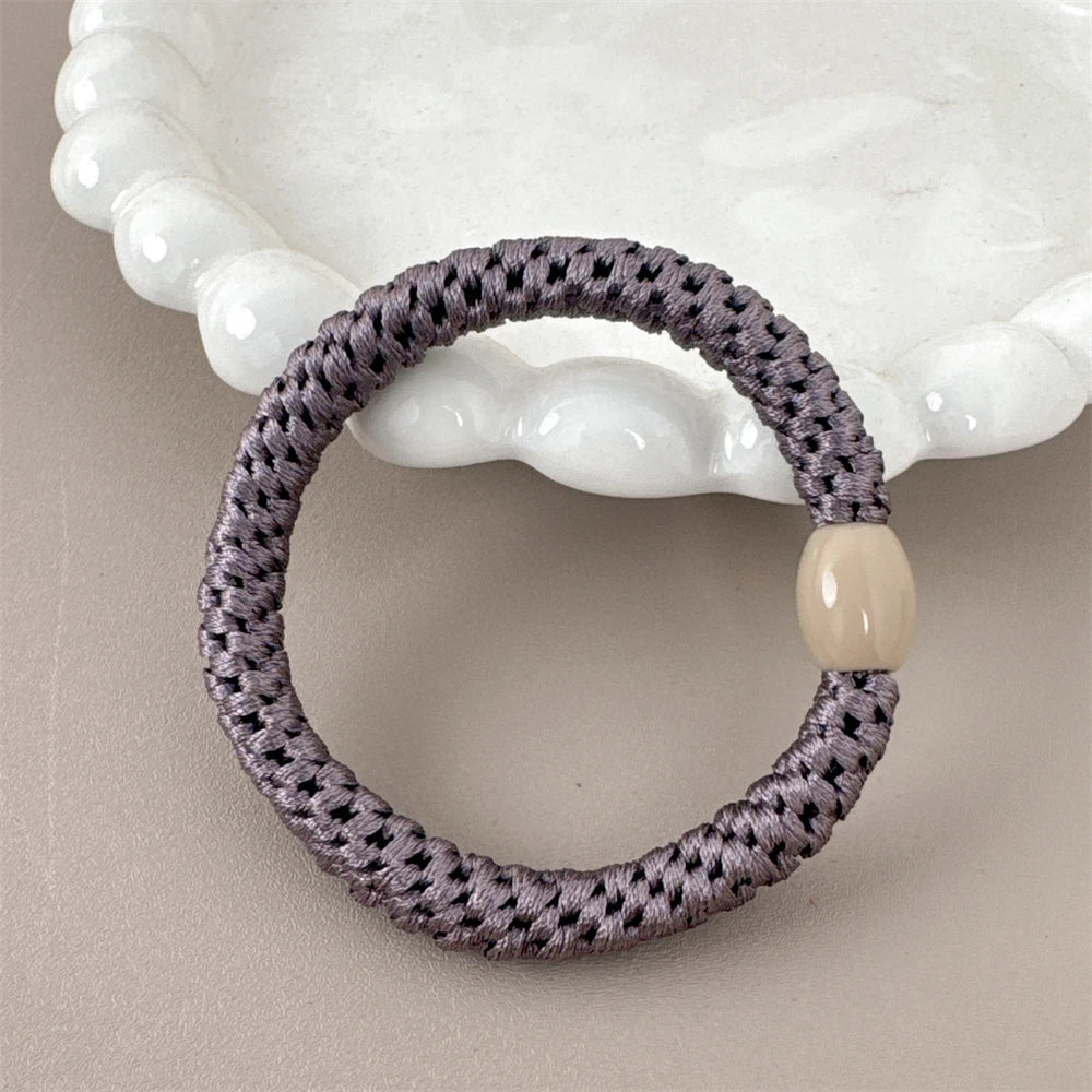 Silk Sport Hair Ties – No Crease Anti-Slip Elastic Ponytail Band