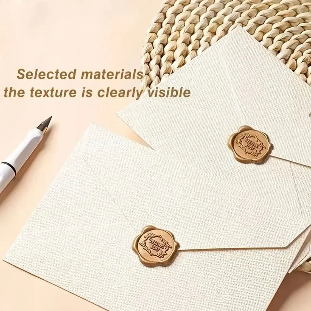 Chinese Style Burlap Vintage Envelopes – Stationery & Invitations Decorative Envelopes HIP