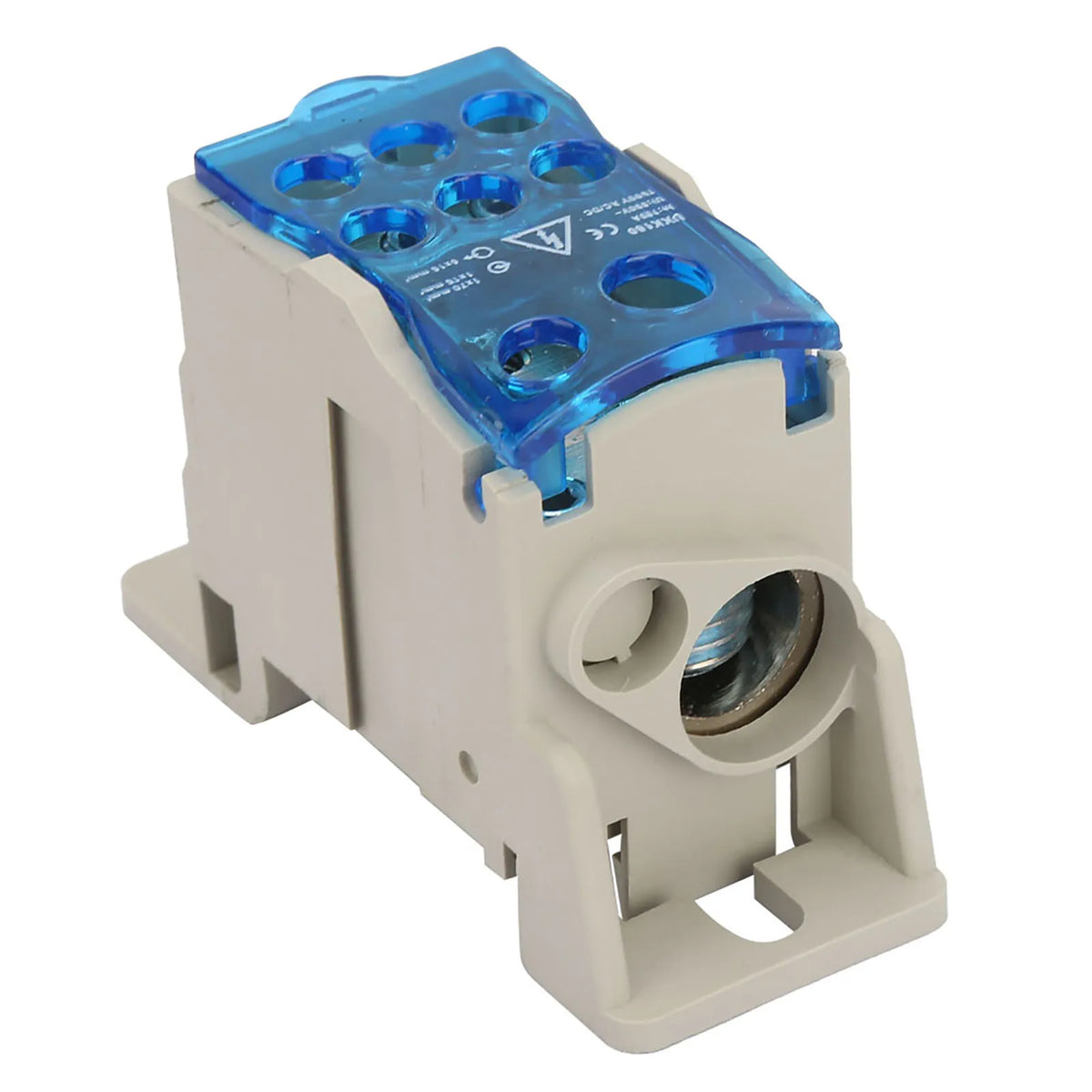 Din Rail Terminal Block Distribution Box Electric Wire Connector Power Junction Box UKK-160A Block Distribution Box HIP