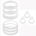 Silicone O-Ring Gasket Replacement for Thermoflask 40oz – 9 Pack Bottle Gasket Replacement HIP 1