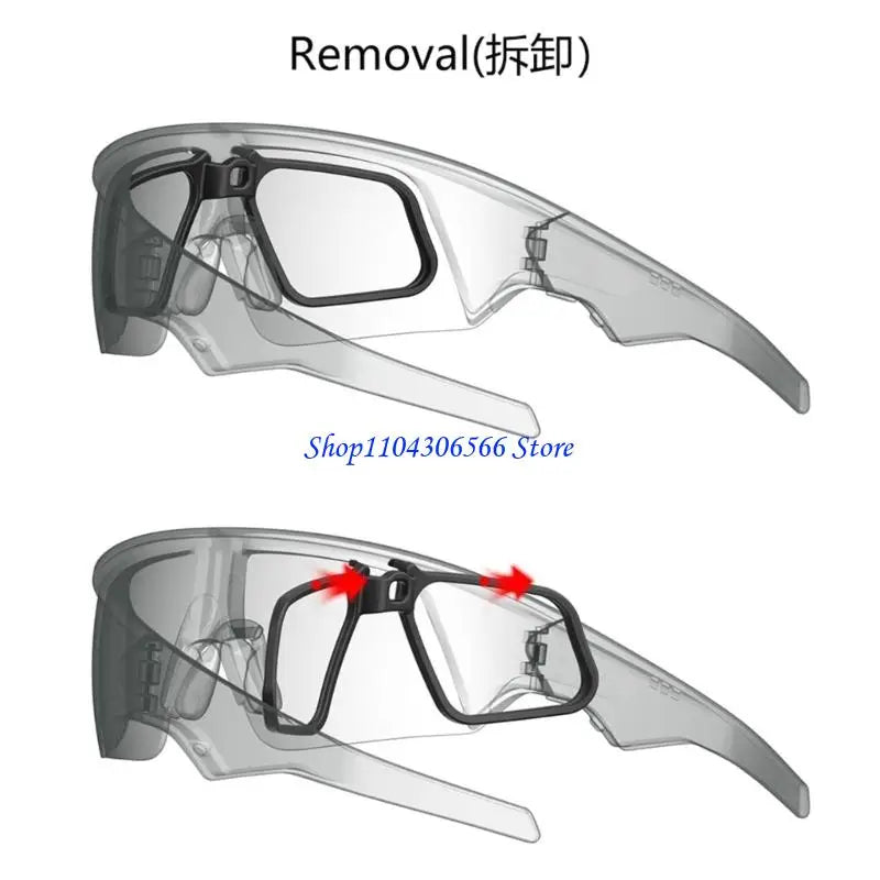 Clip-On Glasses Frame Adapter – No Modification Required Glasses Frame Adapter HIP