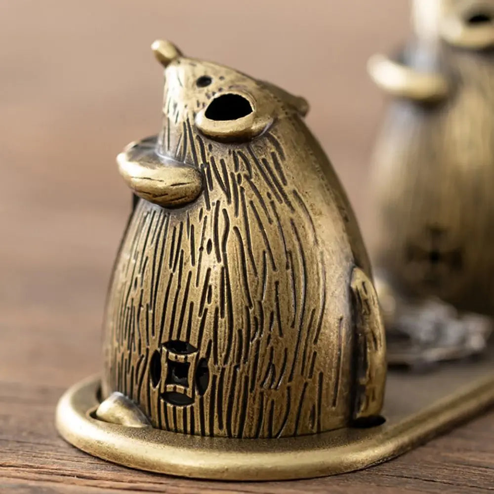 Chinese Style Zinc Alloy Incense Burner – Aromatherapy Gift Incense Burner HIP