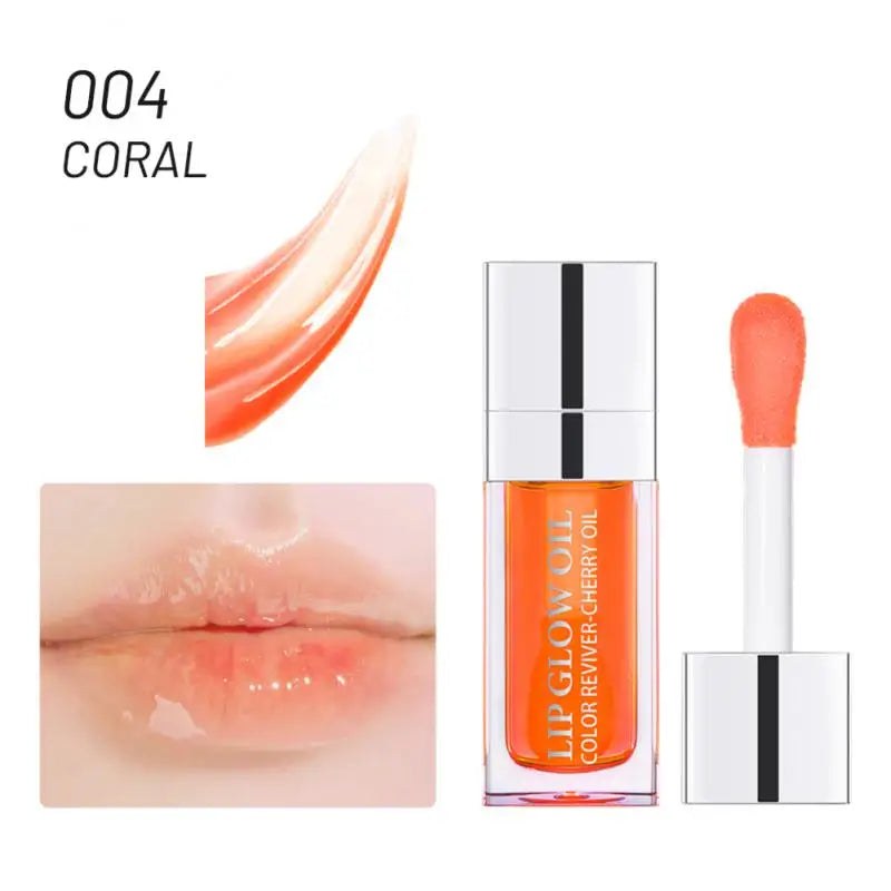 6ml Sext Lip Oil Hydrating Plumping Lip Coat For Lipstick Lipgloss Tinted Lip Plumper Serum Bb Lips Glow Oil Treatment HIP Coral China Mainland