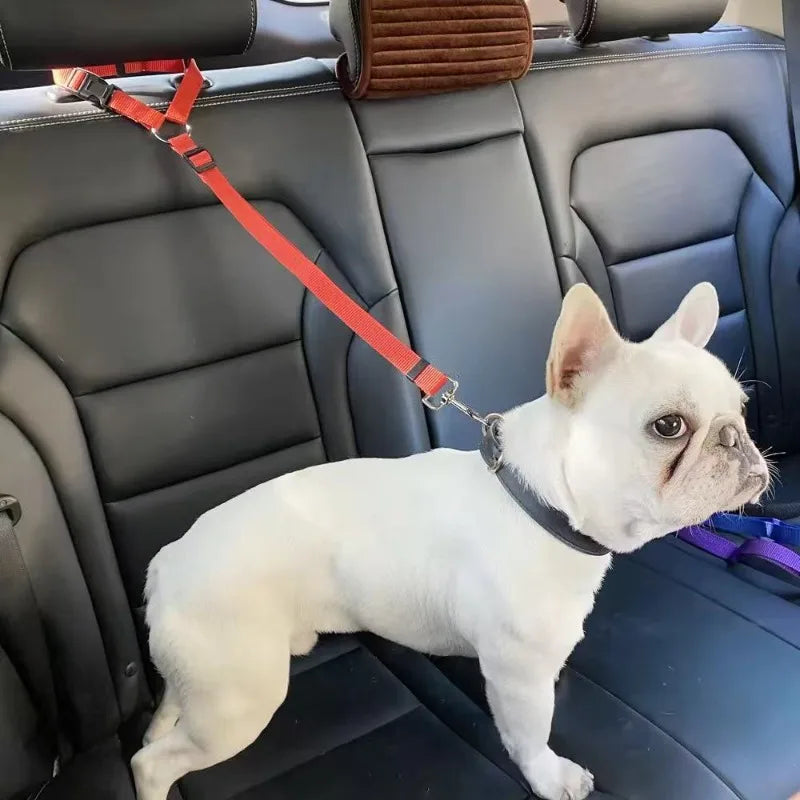 Adjustable Nylon Dog Car Seat Belt & Safety Harness Leash Dog Safety Belt HIP