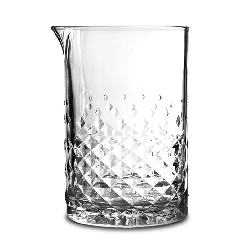 700ml Studded Cocktail Mixing Glass – BARMAID Bar Tool Cocktail Mixing Glass HIP