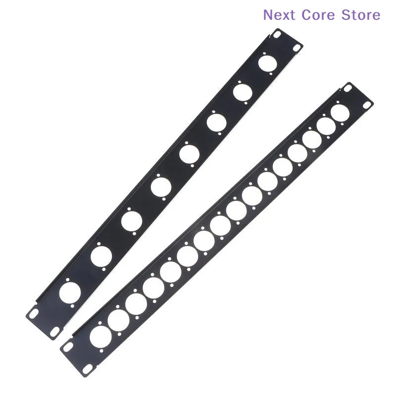 1U Rack Patch Panel 4–16 Way XLR Connector Mount | Metal Rack Patch Panel HIP