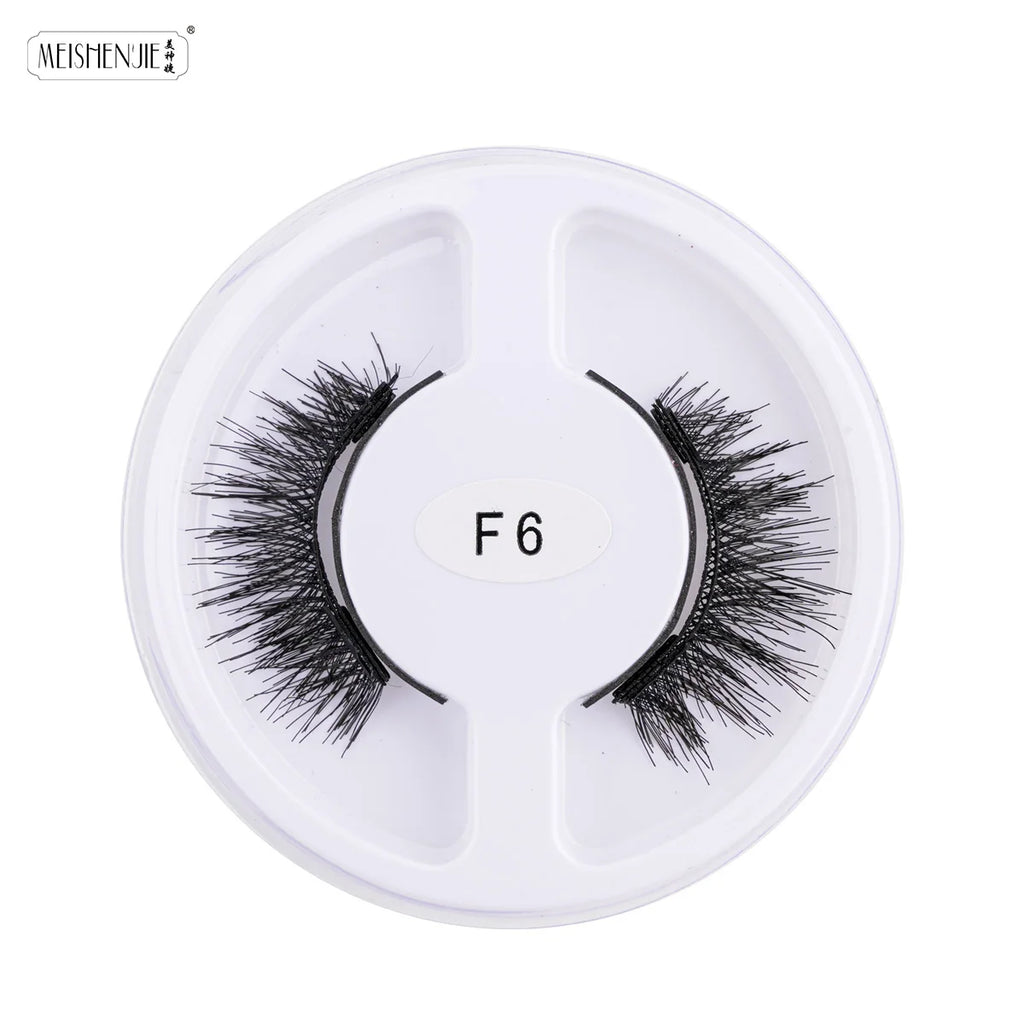 MEISHENJIE 5 Pairs Magnetic Eyelashes with Magnetic Lashes Applicater Reusable Mixed Style False Eyelashes Cílios Wholesale Cils HIP